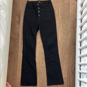 Maje Black Wide Leg Jeans